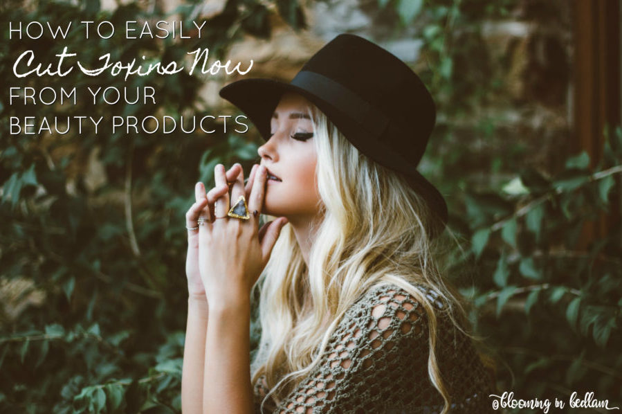 How to Easily Cut Toxins from Beauty Products NOW. Cleaning up your beauty routine and improving your complexion just got easier with these green beauty hacks on non-toxic makeup favorites, skin care for your skin type, beard oil for men, a skin-soothing toner for dark spots, and even immune boosting lotion bars.